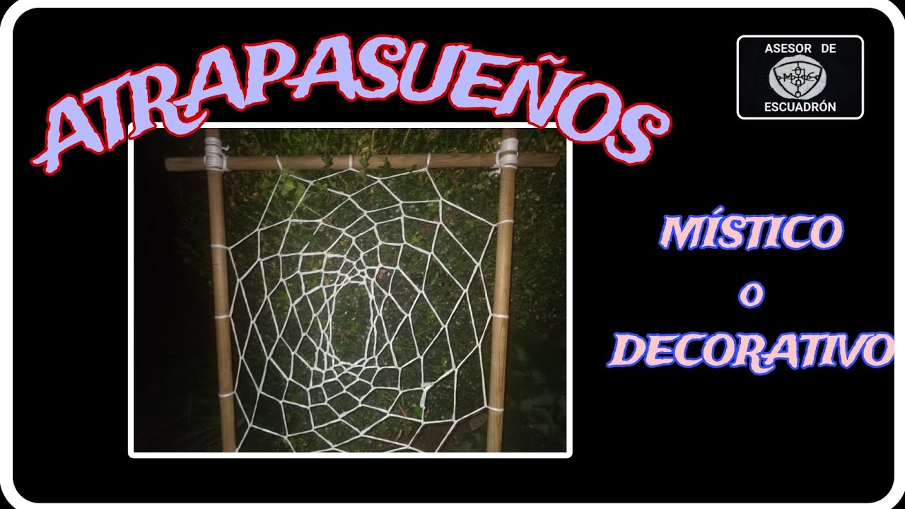 Así es como se hace el TEJIDO "DREAM CATCHER" (ATRAPASUEÑOS) 😴💤💤