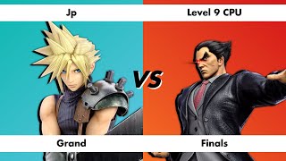 Drunkmit 2 grand finals - Jp (Cloud) vs Level 9 CPU Kazuya