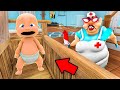 Baby and evil nurse play hide and seek