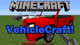 Minecraft VehicleCraft Mod Review (Realistic Cars!) screenshot 2