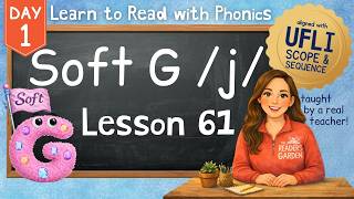 Soft G /j/ + Magic E | Lesson 61 Day 1 | LEARN PHONICS | Aligned with UFLI Scope & Sequence screenshot 3