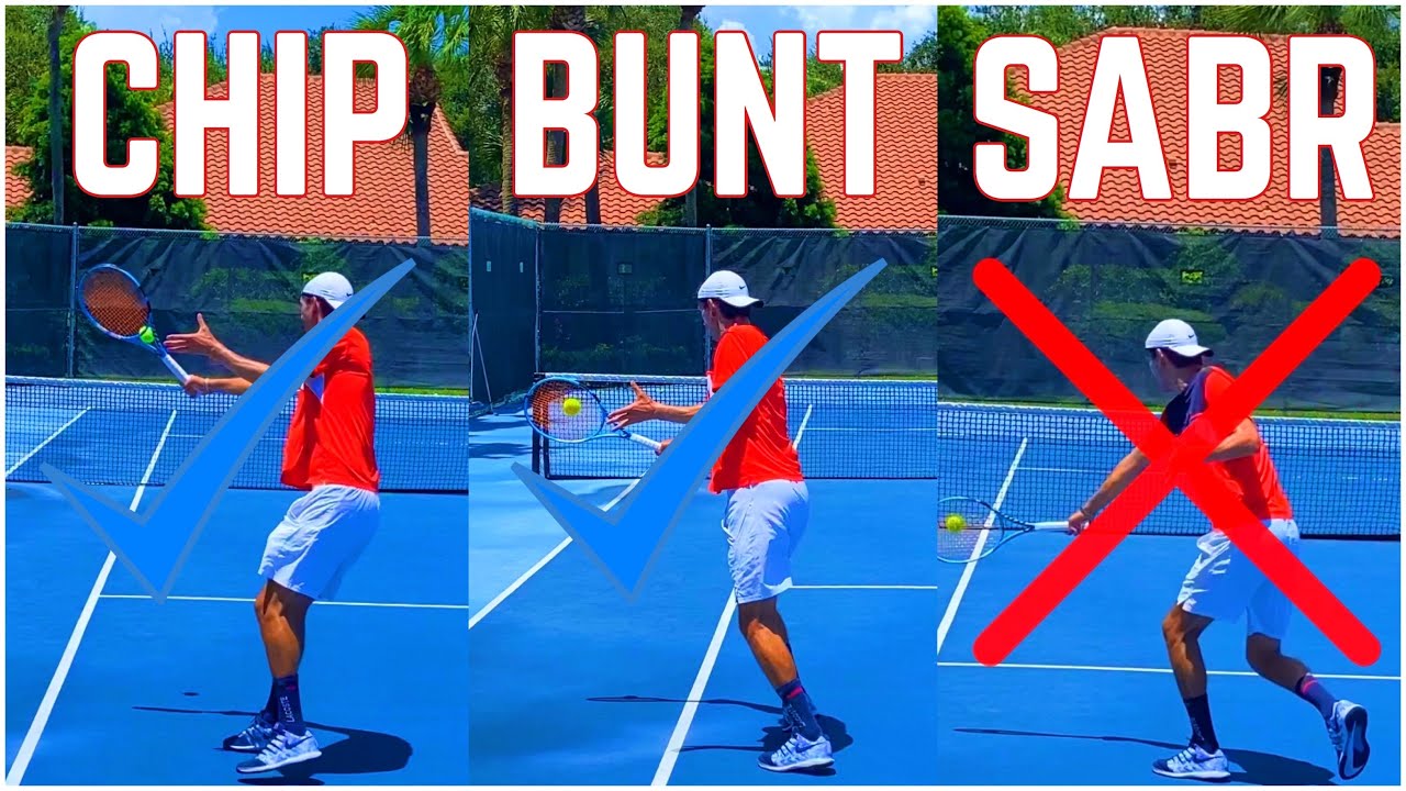 Как ударить по чипу и чарджу, банту и возврату подачи SABR