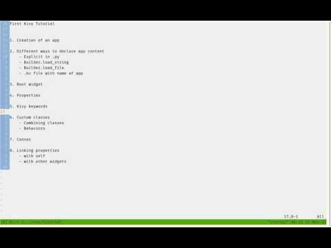 kivy tutorial series - what you will learn!
