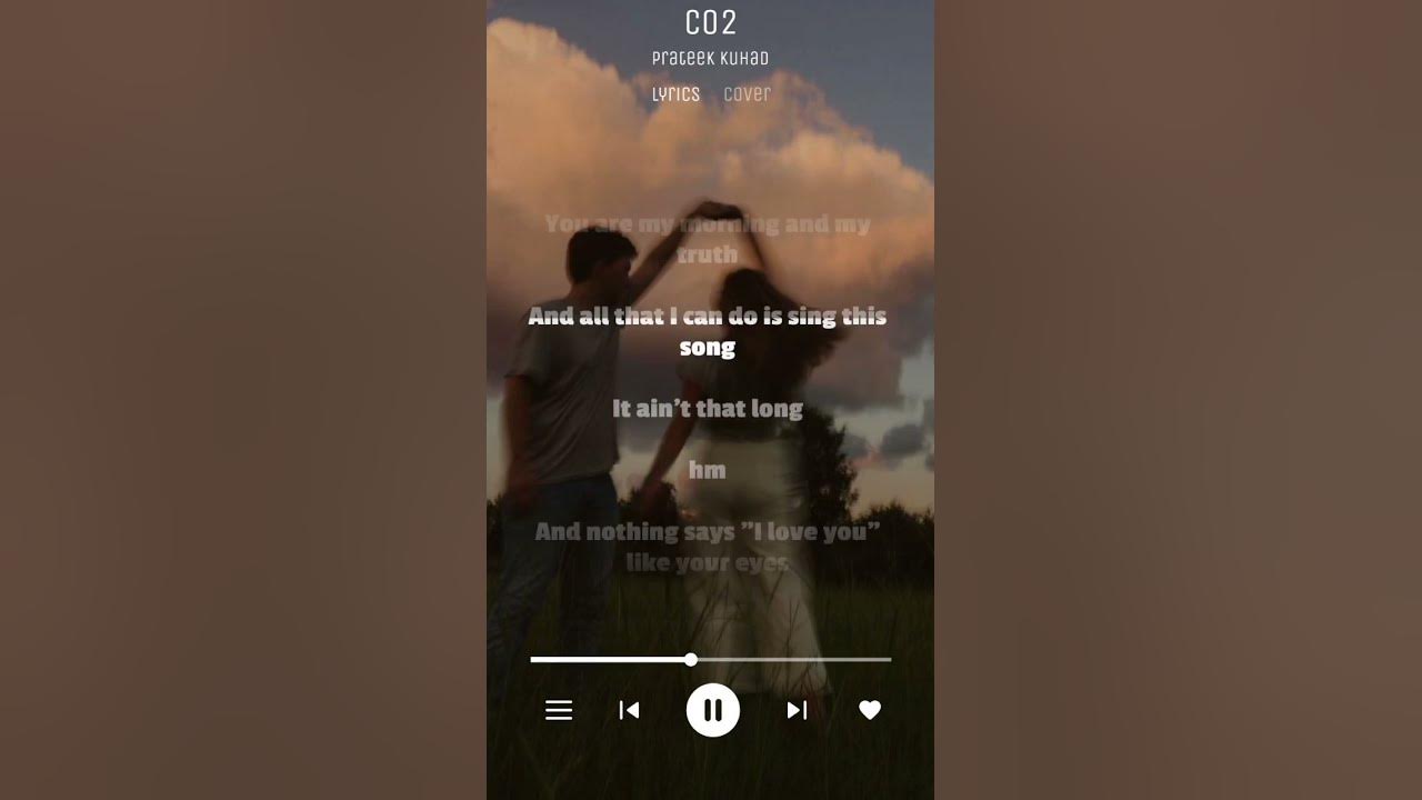 CO2 - Prateek Kuhad | #co2 #prateekkuhad #shorts #status #lyrics #edit #fyp