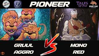 Gruul Aggro VS Mono Red [MTG Pioneer]