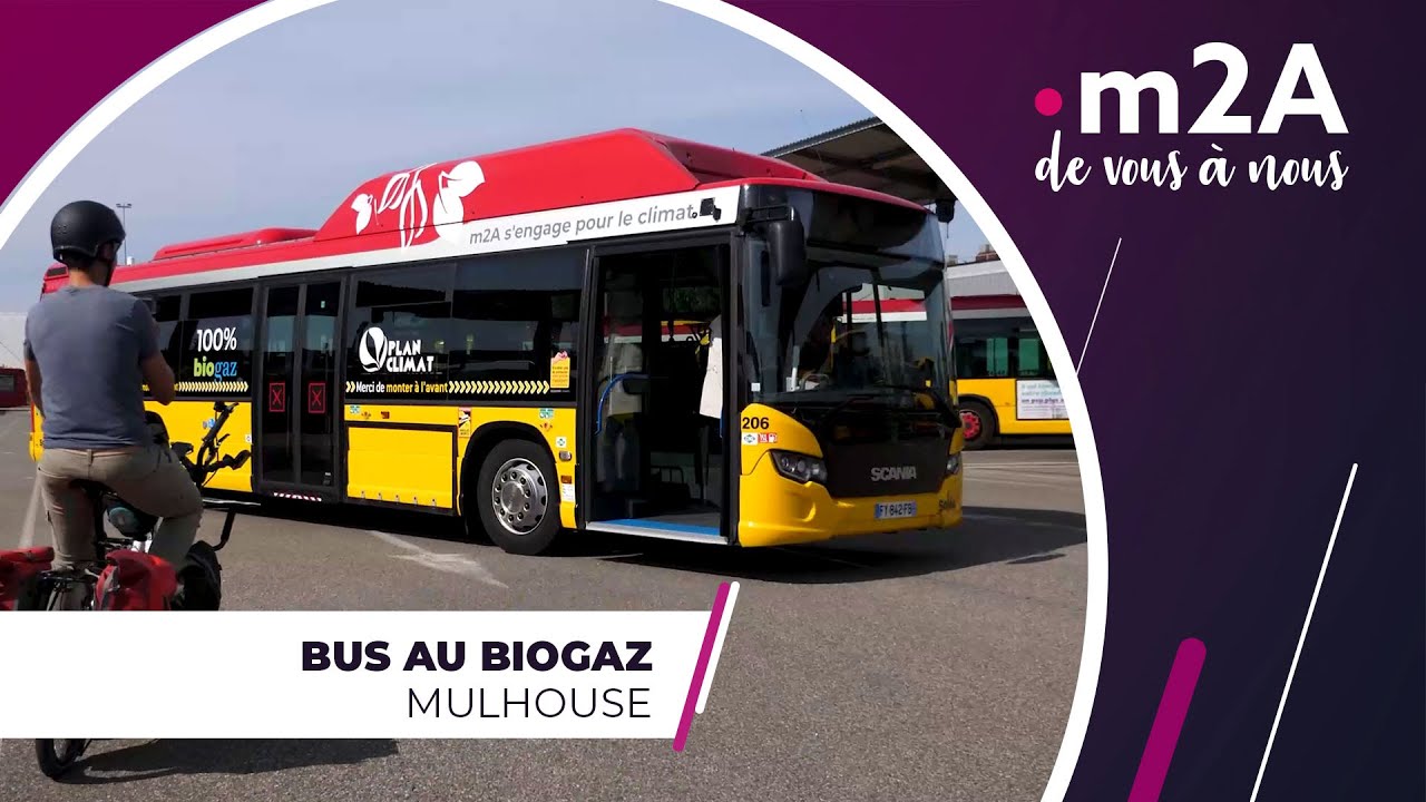 Bus au biogaz | m2A de vous à nous