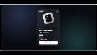 Details Modern Product Card UI with HTML CSS & JavaScript | Responsive E-Commerce Card News