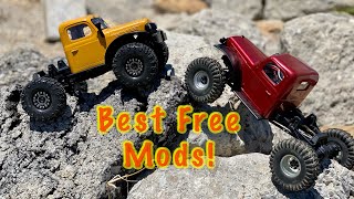 Best FCX24 free mods,esc settings and things to check out of the box! No more reverse stalling!