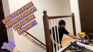 Famous How to Replace Railing Spindles With Wide Spacing Wealth