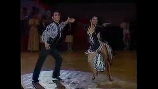 社交ダンス ソロ競技 098 サンバ（Ballroom Dance Samba）1987年第8回