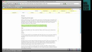 Use the Preview Tabs in Textpattern