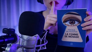ASMR - WHISPERED READING "THE CLEANING LADY" 📖✨ FOR OPTIMAL RELAXATION (in French)✨