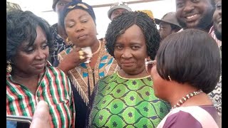 WOW, KEJETIA MARKET WAS BOILING AS PROF  JANE NAANA OPOKU AGYEMAN ARRIVED ON HER TOUR