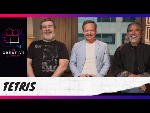 Tetris with director Jon S. Baird and Executive Producers Henk Rogers and Alexey Pajitnov