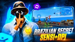 🔥 BRAZILIAN SENSI + DPI 🇧🇷 | 100% NO RECOIL 🤯 | AUTO HEADSHOT 🎯 | ALL DEVICES ✅