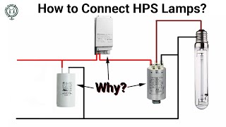 How to Wire High Pressure Sodium Lamps?
