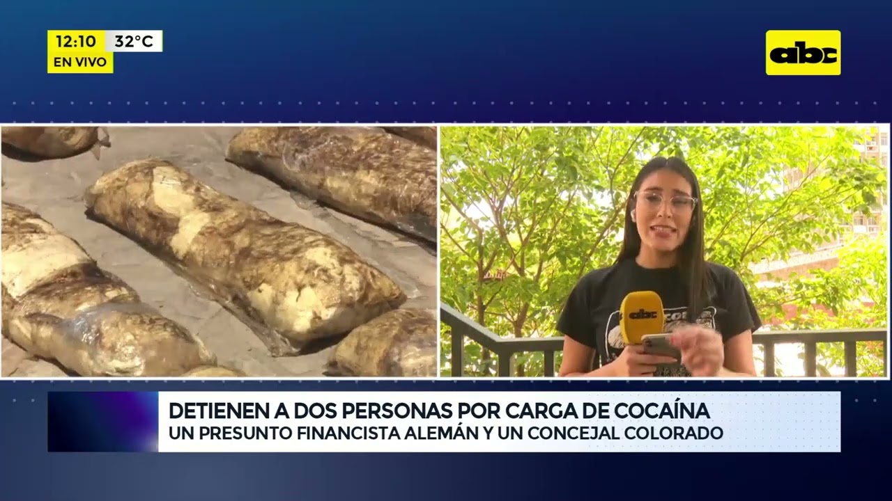Detienen a dos personas por carga de cocaína