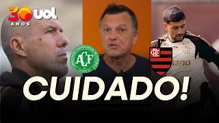 MAURO CEZAR ALERTA: FLAMENGO NÃO PODE PERDER MAIS PONTOS E JOGO CONTRA CHAPECOENSE É PERIGOSO!
