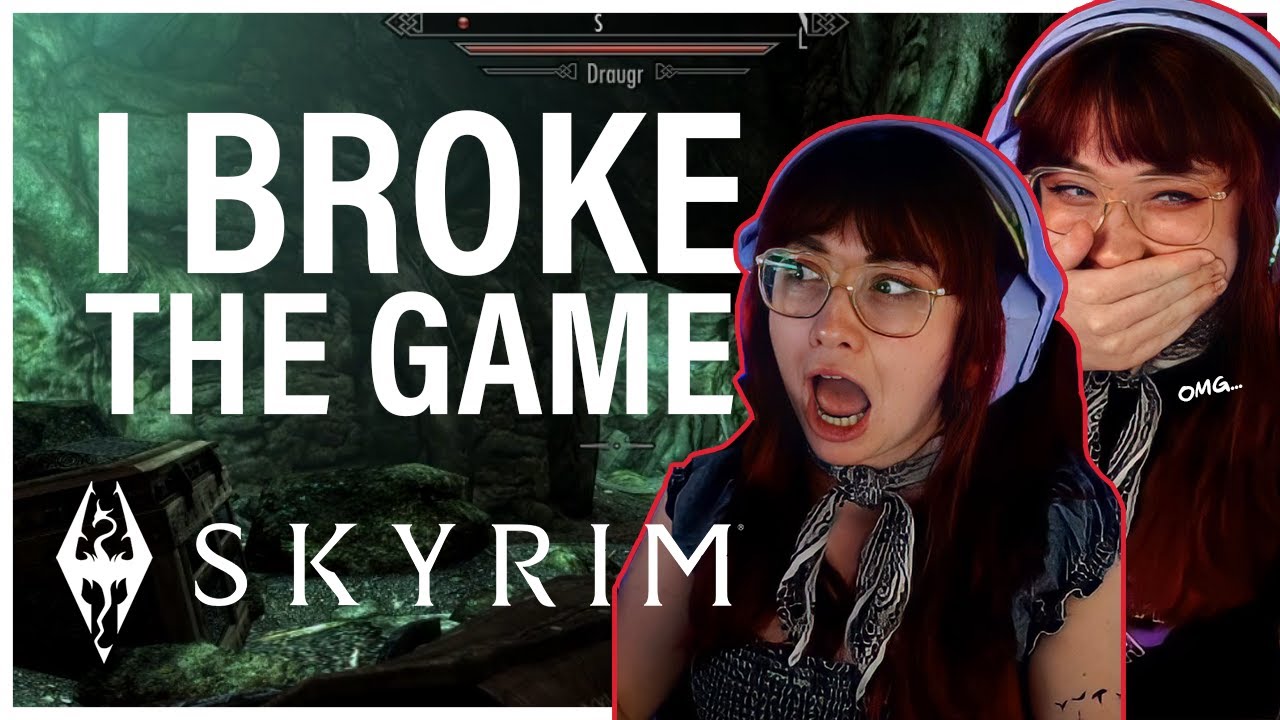 I BROKE THE GAME!? Laurel loves Skyrim Bugs & Glitches