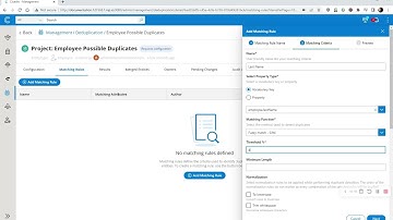 Using Probabilistic Matching Rules to find duplicates (MDM Demo)