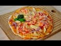 Тонкая пицца рецепт