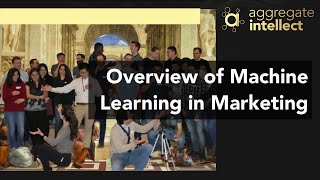 Overview of Machine Learning in Marketing | AISC
