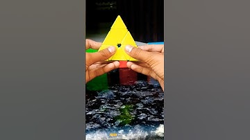 Pyraminx cube (Algorithm) #shorts #rubiccube