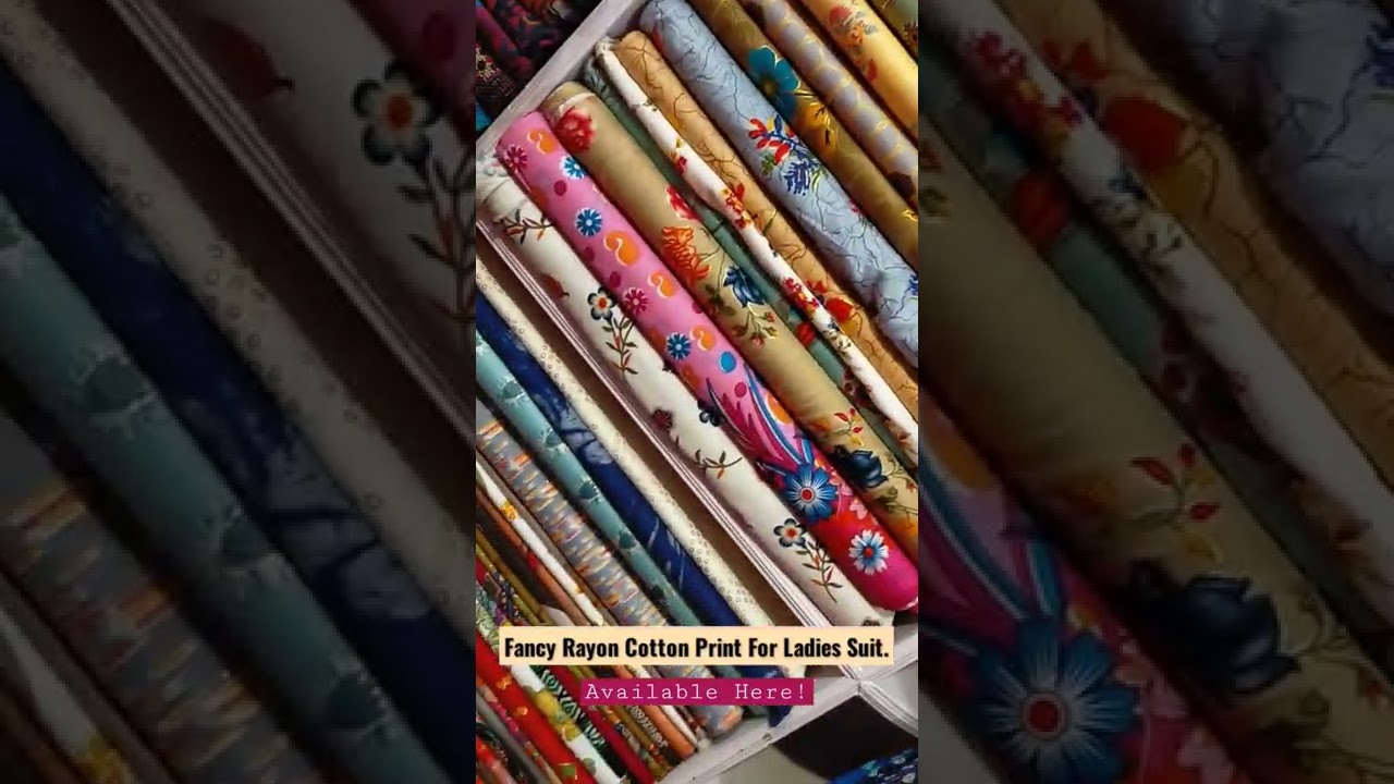 Fancy Rayon Cotton Print 