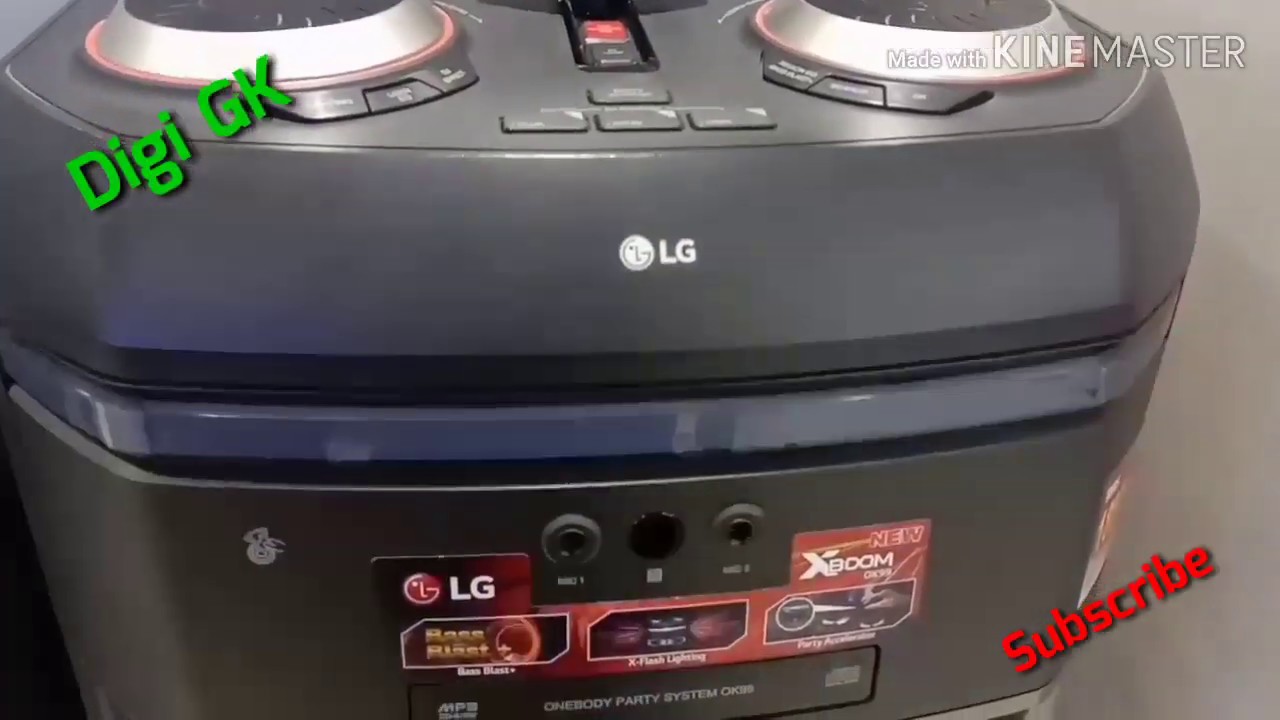 LG XBOOM OK99 First Impressions / Unboxing & Sound Sample YouTube