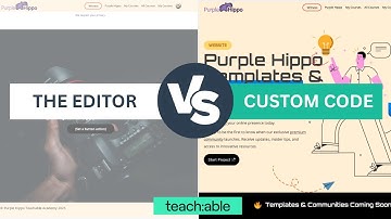 Teachable Pages: When to Use the Editor vs. Custom Code (A 9-Year Expert