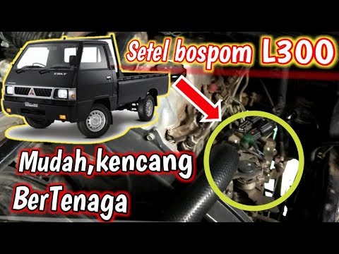 Setel bospom L300 / setel Tenaga L300,Mudah,Kencang dan Responsif