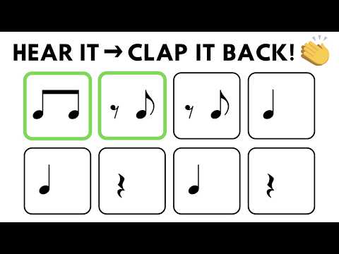 Rhythm Clap Along – Off-Beat 8th Notes | Hear It → Clap It Back!