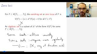 1.3 Zeros of polynomials (Commutative Algebra and Algebraic Geometry)