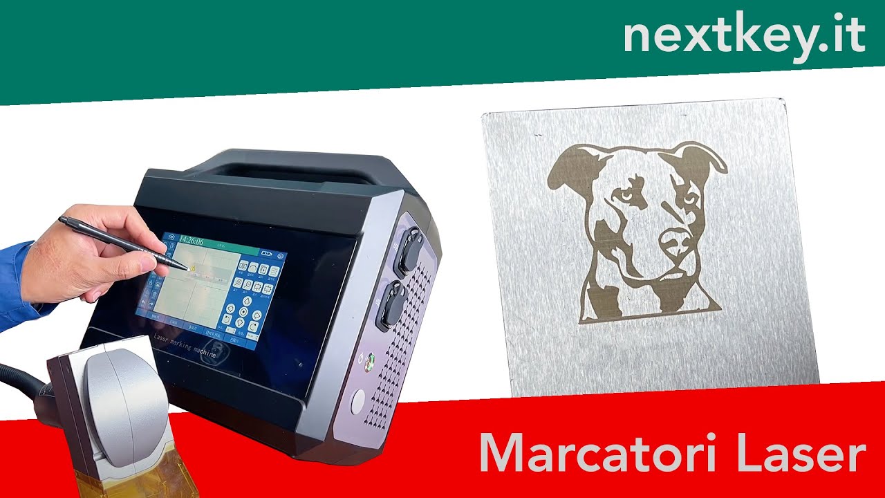 Vendita marcatori laser portatili per acciaio inox e alluminio