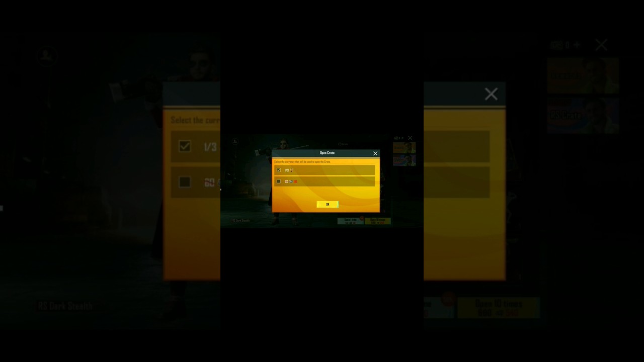 Bgmi new Crate Opening 