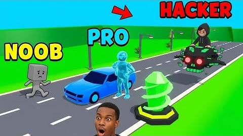 Noob vs Pro vs Hacker in shape shifting | part 5 #video #gaming 