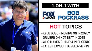 Bob Pockrass Discusses Drivers on Hot Seat in 2025, if Kyle Busch Moves on in 2026, and Lawsuit News