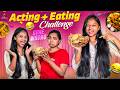 Acting + Eating challenge (Gone wrong)😢 #keerthikaburlu #trendingvlogs #acting #eatingchallenge