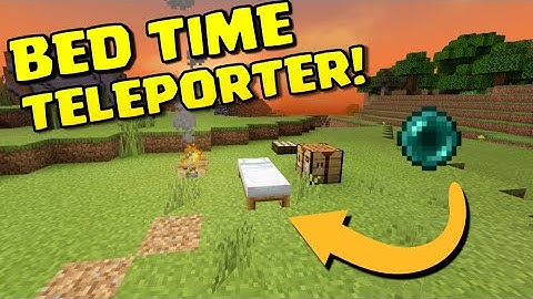 Redstone Tutorial: Bedtime Teleporter (No Mods, Commands)