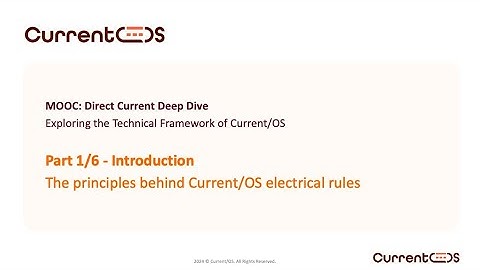 Direct Current Deep Dive - Current/OS Technical Framework - Part 1 Introduction