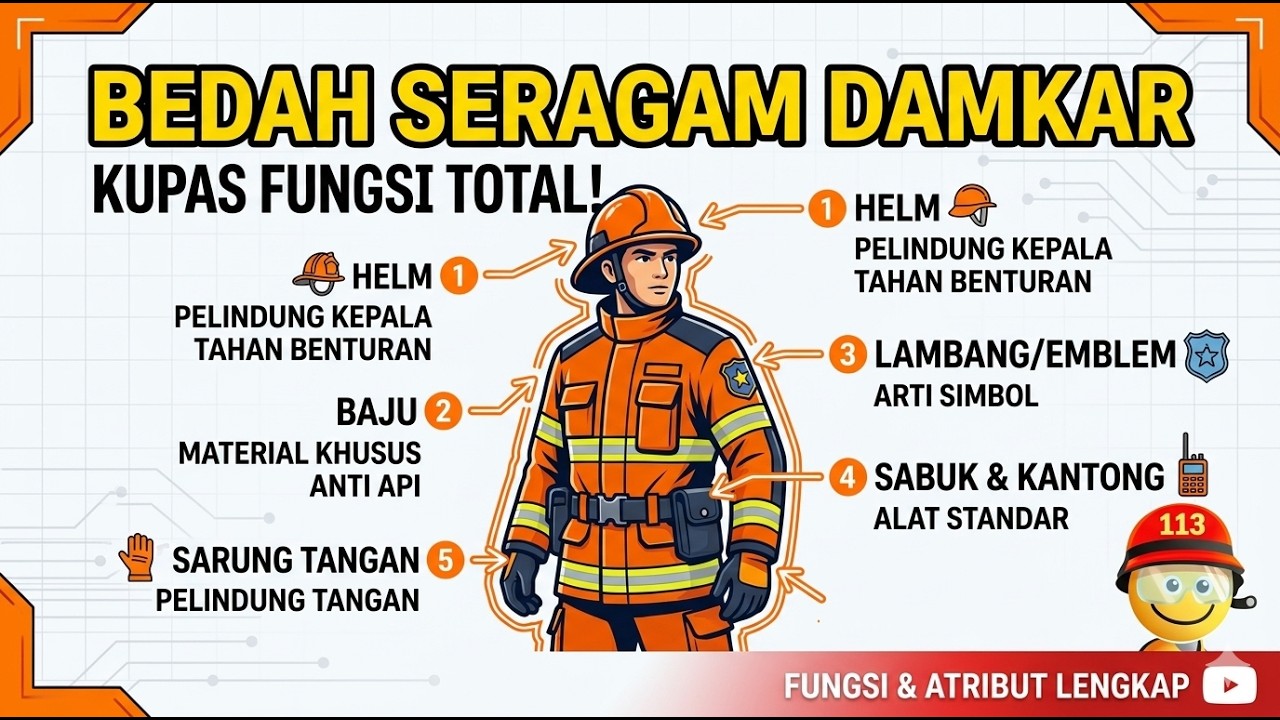 Bedah Tuntas Atribut & Seragam Damkar - YouTube