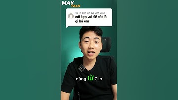 Tiếng Anh May Mặc | Cái kẹp vải #tienganh #garment #nganhmaymac #maytalk #tienganhnganhmay