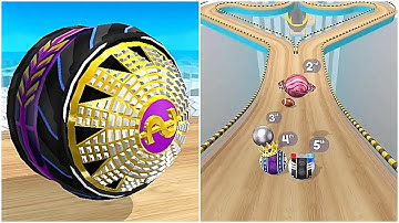 Going Balls - EPIC RACE LEVEL 53 Gameplay Android, iOS