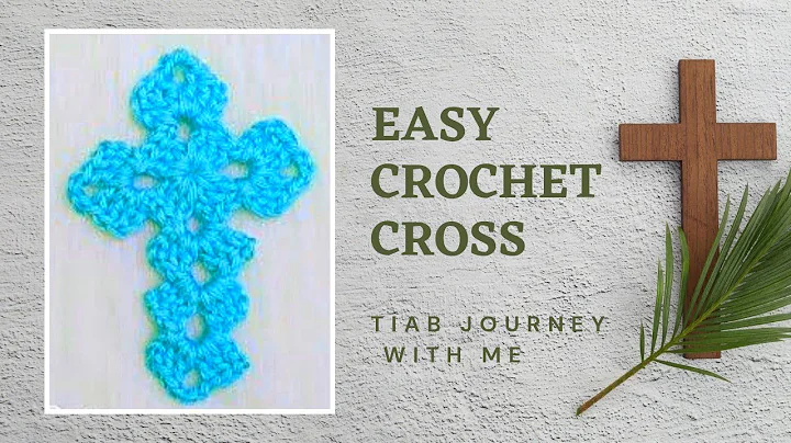 Quick and Easy Crochet Cross Applique