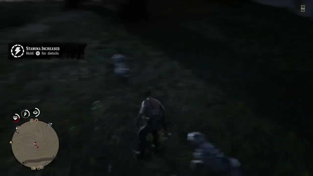 Taking on 3 wolves with just a knife in red dead online 😈