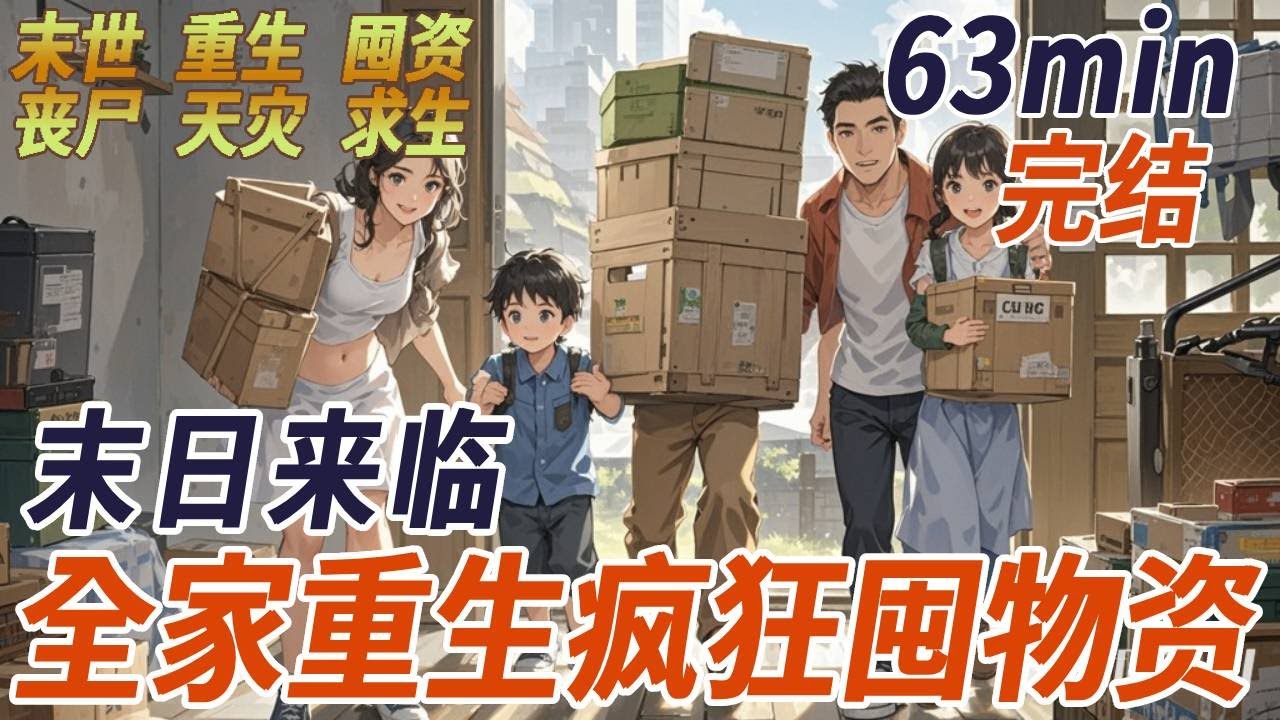 喪屍病毒突然爆發，上一世我們一家三口因為家裏開超市得以勉強生活，卻被堂哥和二叔裏應外合慘遭殺害，被丟入喪屍群撕咬至死，重來一世，我們一家人都要好好的