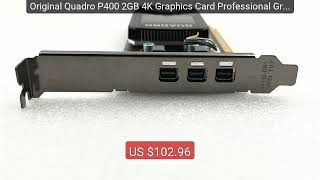 Original Quadro P400 2GB 4K Graphics Card Professional Graphic Des... — Best Deal 2026 | Shop Now!