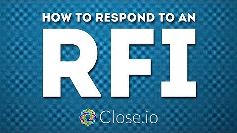 "How to respond to an RFI?" (Request For Information) - sales advice by @steli