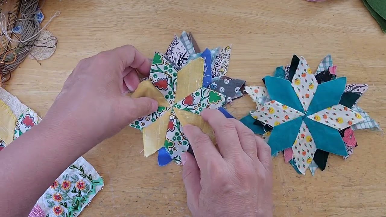 My Neighborhood Slow Stitch book. Houses 4-6.