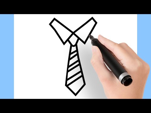 Vídeo: Como Desenhar Uma Gravata